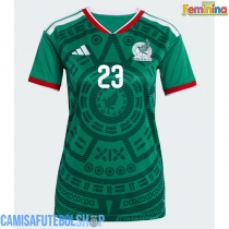 Camisa de time de futebol México Jesus Gallardo #23 Replicas 1º Equipamento Feminina Mundo 2026 Manga Curta
